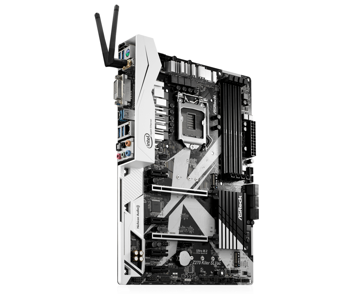 Z270 killer sli мигает красным